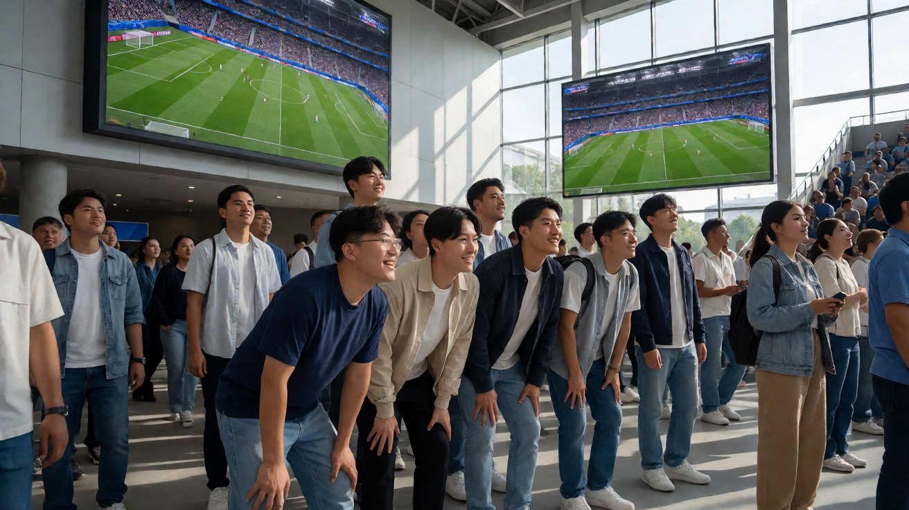 体育直播现场高清画面演示